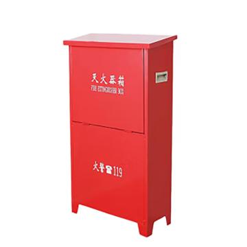 洪湖 二氧化碳灭火器箱，5KGX2，0.6厚 75*48*22cm