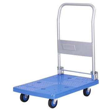 连和 全静轮单层折倒式手扶手推车铁支架轮 250KG，825*500*870mm PLA250Y-DX