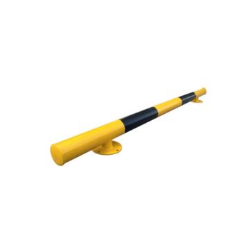 锦安行 T型柱式挡车器，黄黑色 2000×φ76×200mm 管径2.0 JCH-DCQ02