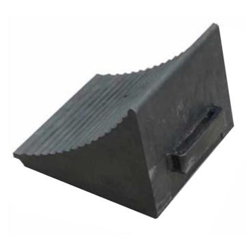 安赛瑞 重型车轮止退器，优质原生橡胶，黑色，重12kg，320×300×260mm 14469