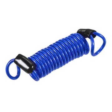 炬芯 伸缩钢丝绳蓝色 直径2.5mm 拉直长度1.5米 SSL1503