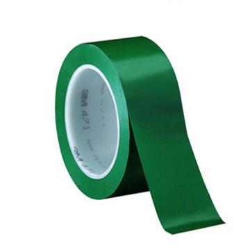 3M 聚氯乙烯胶带，50mm×33m，绿色，471 471-50mm×33m-绿