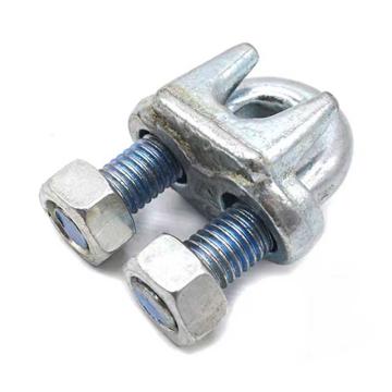 巨力 镀锌钢丝绳卡扣 镀锌 15mm