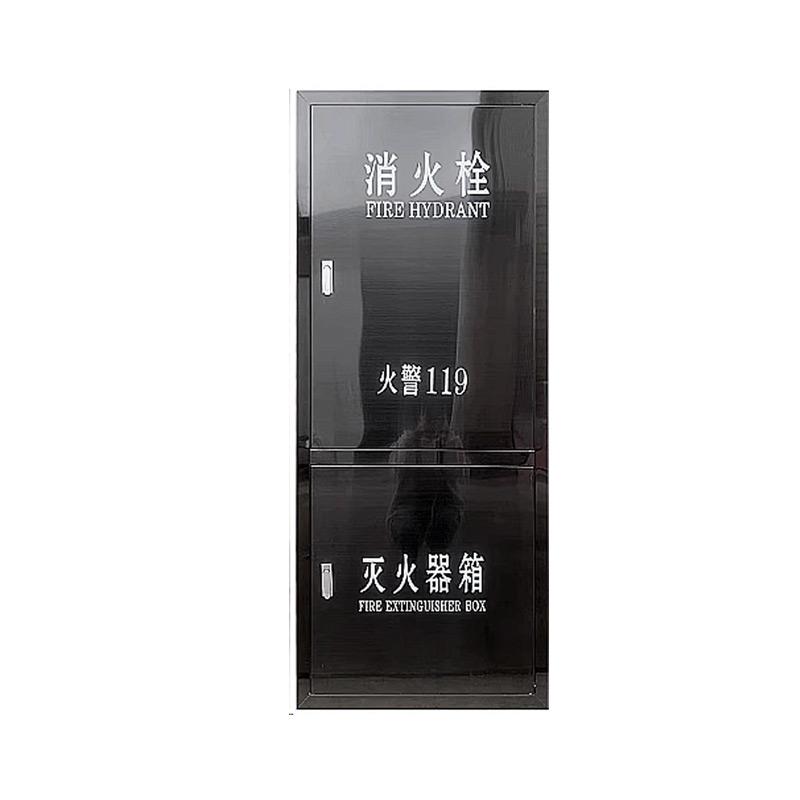 月桐 201不锈钢消火栓箱门框，黑钛 1800*700mm 门框厚度2cm（不含箱体） YT-XCCHS17