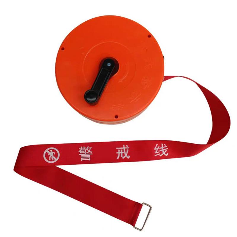 月桐 圆盒式警戒带红色 警戒线 长20m 宽50mm YT-XJJX41