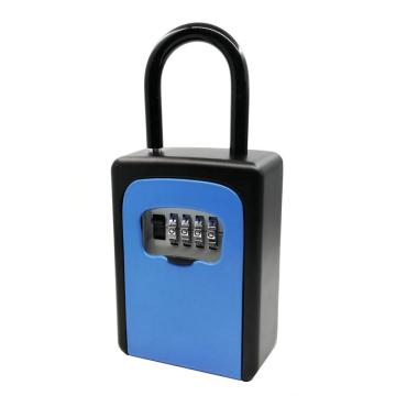 罕码 挂壁式密码型钥匙存储盒蓝色 HMLK3120Blu