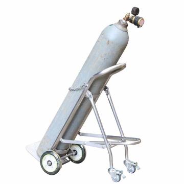 优客力 单气瓶推车120kg 304不锈钢材质 适合气瓶直径140-300mm AD10B