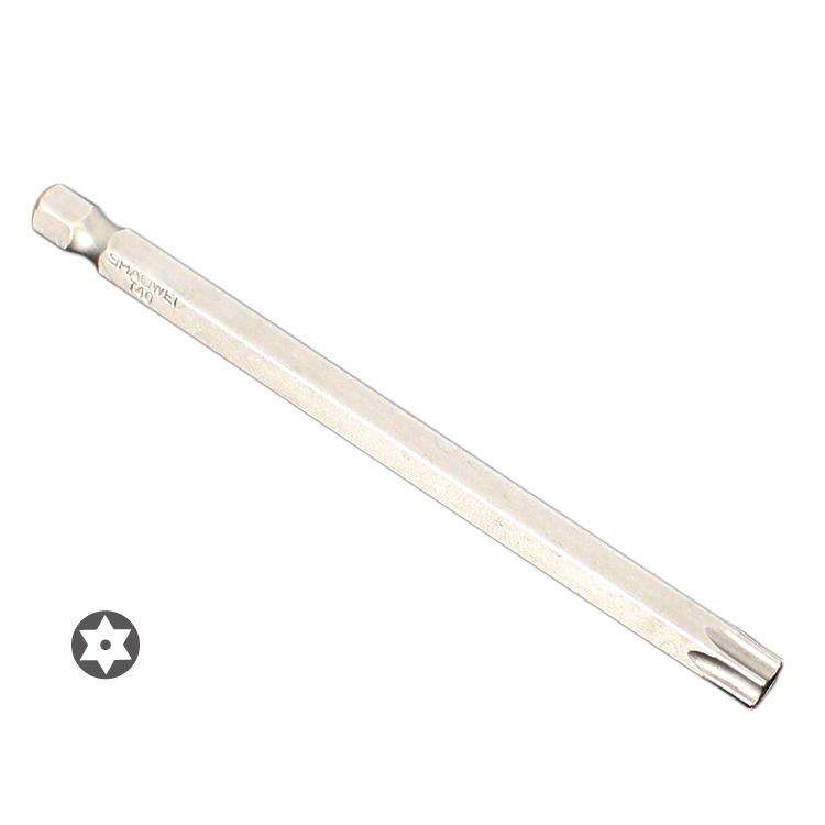 少威 6.35mm系列中孔梅花形螺丝批头TP40*100mm BS635100TP40