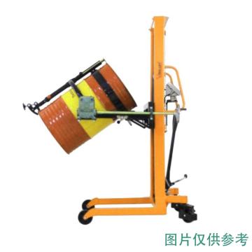 鹰力 称重型油桶翻转车（液压升高，手动翻转）载重:450kg，油桶最大起升高度1500m 鹰力DA450-1