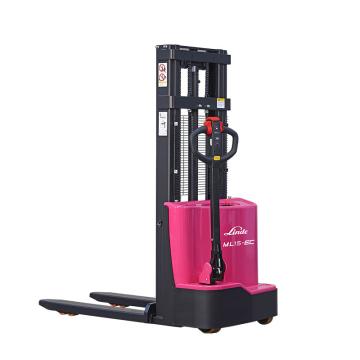 linde/林德 1.5吨全电动托盘堆垛车（货叉外宽660mm，叉长1150mm)铅酸电池24v/85ah，磁吸开关 ML15-EC最大起升高度2410mm