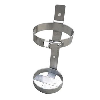 蓝消 灭火器支架，通径14cm，高36cm 适用于3、4kg干粉灭火器