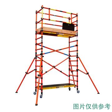 Hasegawa/长谷川 ZFG绝缘脚手架全高397cm，额定载重：225kg，耐电压22000V，作业平台高度:高2.91m JAS-ZFG290