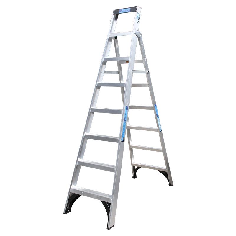 瑞居 瑞居8阶增强两用梯YQZHT-2.24BR铝合金材质、免安装 YQZHT-2.24BR