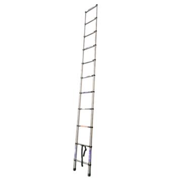 谦格 不锈钢可折叠伸缩型登高爬梯11步 伸直420×宽45.2cm 直梯DZT04