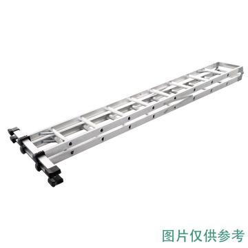 Raxwell 铝合金可折叠双侧人字梯踏板数：11 额定载荷（KG）:150 人字高度（米）：4 RMLT0004 售完即止