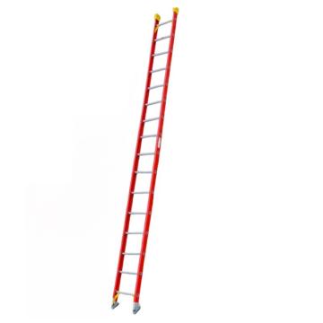谦格 玻璃钢便携式自动锁单侧绝缘工程爬梯长约5米 宽约44cm 单联DGT06