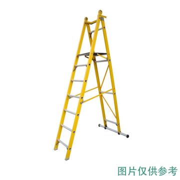 宝富 玻璃钢可折叠平台A型梯平台高度:1m RLFP-D-10