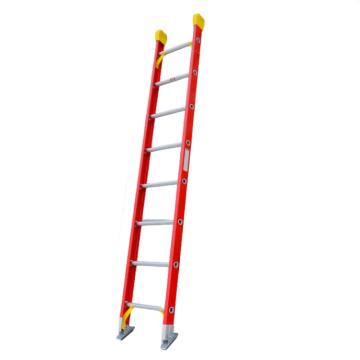 谦格 玻璃钢便携式自动锁单侧绝缘工程爬梯长约2.6米 宽约44cm 单联DGT01
