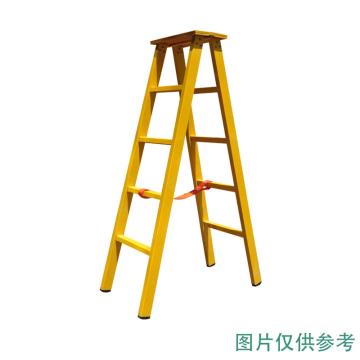 华泰 绝缘人字梯额定载重(kg):150 耐压220KV 梯长3M HT-034-3 3M