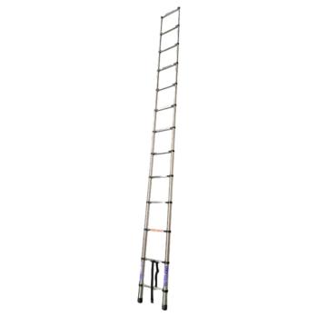 谦格 不锈钢可折叠伸缩型登高爬梯13步 伸直500×宽44.3cm 直梯DZT06