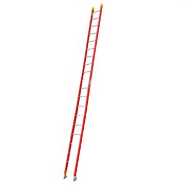 KONCORE 玻璃钢便携式自动锁单侧绝缘工程爬梯长约6.2米 宽约44cm 单联DGT08