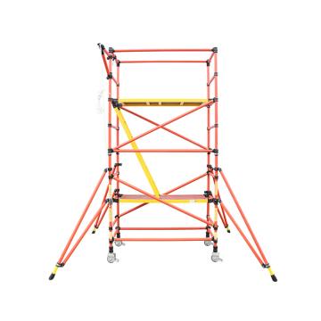 Raxwell 绝缘脚手架平台高度(米)：7，框架尺寸(米)：2*1，耐压：220KV RMLP0077