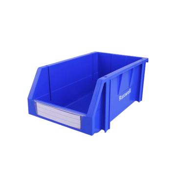 Raxwell 组立背挂零件盒 物料盒，外尺寸规格D×W×H(mm):340×200×155，全新料 RHSS3007