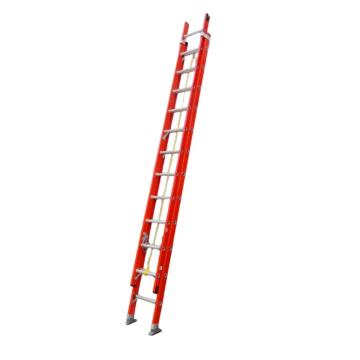 谦格 玻璃钢便携式自动锁单侧绝缘工程爬梯伸6.5米×缩3.85米×内宽40cm 两联BGT03