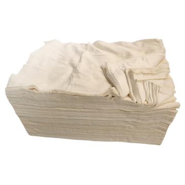 功成狮 标准本白色擦机布本白色/约80%棉/约40×60cm/25KG/包 GJIX0074