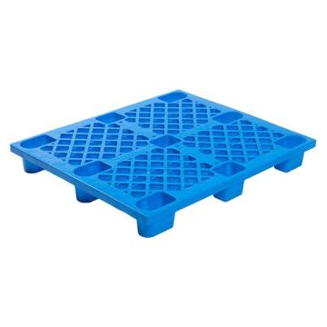 Raxwell 塑料托盘，网格九脚轻型，尺寸(mm):1200×1000×140，蓝色，动载0.5T，静载0.8T RHSS4260