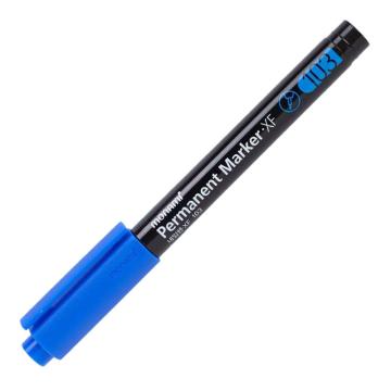 慕那美 速干油性记号笔0.5mm 工业标记 XF103 蓝色