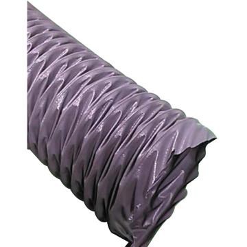 莱克斯 焊烟耐高温伸缩风管，内径76mm，10米/条，持续高温不超80度，尼龙布，深灰 LKE408-76mm