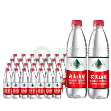 NONGFU SPRING/农夫山泉 矿泉水 饮用天然水，550ml*24瓶 塑包 50箱起订