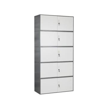 企诺 分体五节文件柜档案柜办公室柜900*400*1850/900*400*370/节 QN-GW-207
