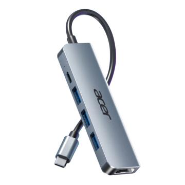 Acer/宏碁 5口拓展坞带线PD100*1 USB3.0*3 DHMI *1 HY41-T5（3.0版）
