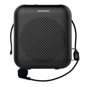 诺为 扩音器2000毫安便携式扬声器黑色 S358