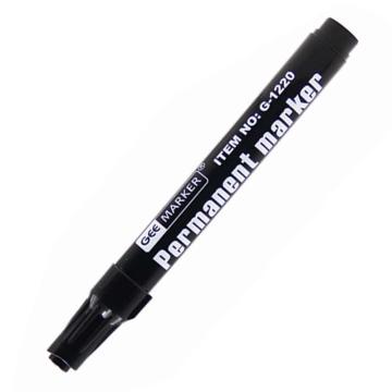 GEEMARKER 单头油性记号笔2-3mm 工业标记 G-1220 黑色