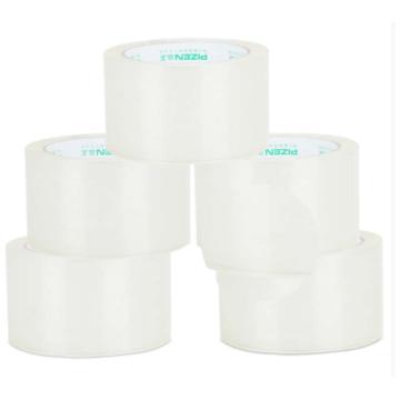 deli/得力 透明封箱胶带60mm*60m*45μm(普透)(5卷/筒) 33178A