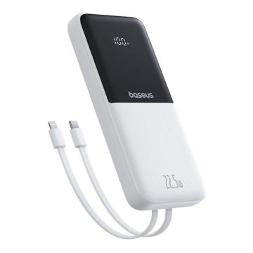 倍思 移动电源 PPJP311 极充数显双线10000mAh 22.5W 白色