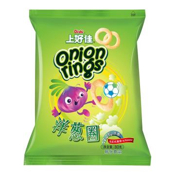 上好佳 休闲零食 洋葱圈，80g12袋