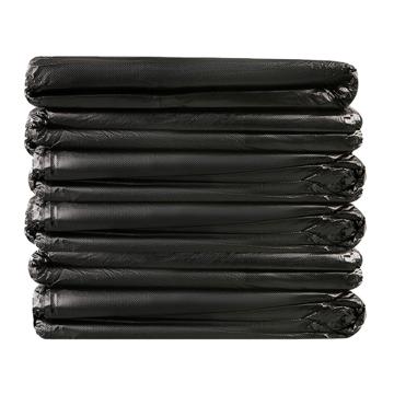 功成狮 普惠型物业平口垃圾袋 黑色100×120cm双面厚度2.4丝 50只/包 GJRP0121