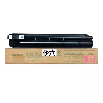 伊木 红色兼容T-FC-425-M粉盒（高容），适配2020AC/2021AC/2520AC/2521AC/2525AC YM-T-FC-425-M