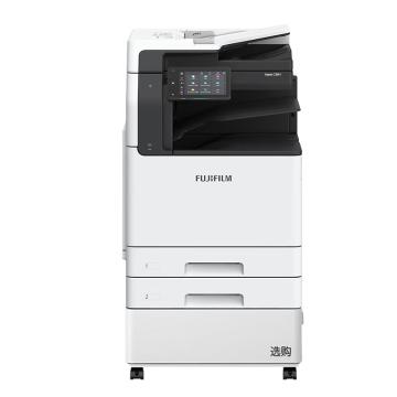 FUJIFILM A3+ 彩色激光双面三合一，赠国产工作台市区安装 Apeos C2061 CPS 输稿器+双纸盒