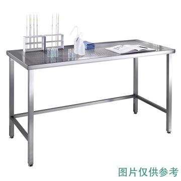 兆庭 单层孔板工作台不含安装 CT-WS-41194,尺寸:1200×600×800,材质201