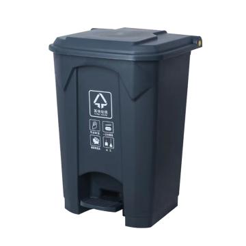 功成狮 分类垃圾桶 50L灰色（其他垃圾）