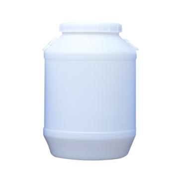 攻城虎 白色塑料圆桶，50L 尺寸:410×610mm