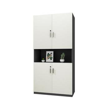 企诺 文件柜木质办公室落地高柜资料柜档案柜 900W*400D*1800H QN-LB-H0115