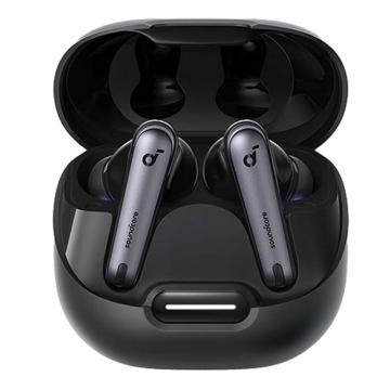 Soundcore 蓝牙耳机降噪舱 Liberty 4 NC 降噪真无线TWS入耳式蓝牙耳机适用苹果/华为/小米手机 985 黑