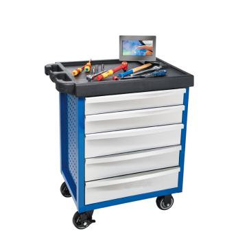 Raxwell 5抽屉智能小车，三合一登录，局域网连接，尺寸(长×宽×高mm):950×610×985 RHAC0003