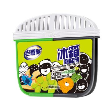 老管家 冰箱除味盒 （活性炭+茶多酚）120g